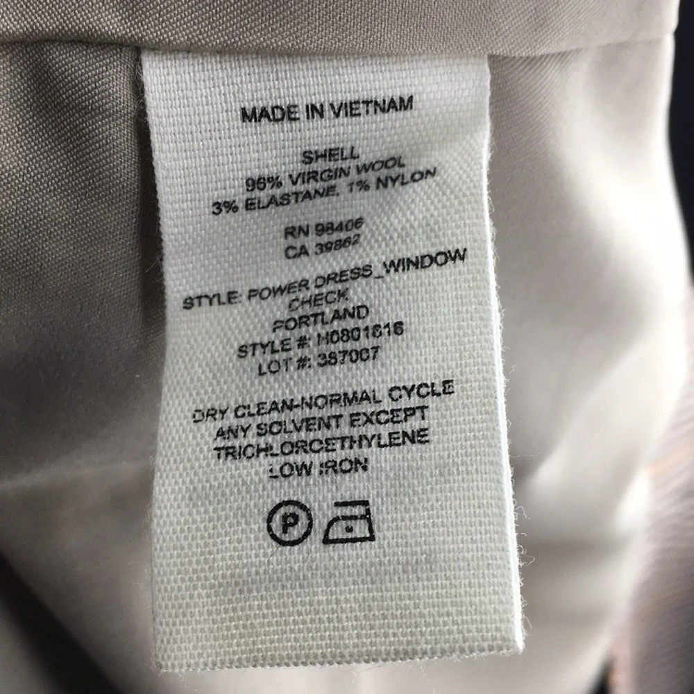 THEORY NWT FINE WOOL PENCIL SHEATH DRESS - Picture 11 of 11